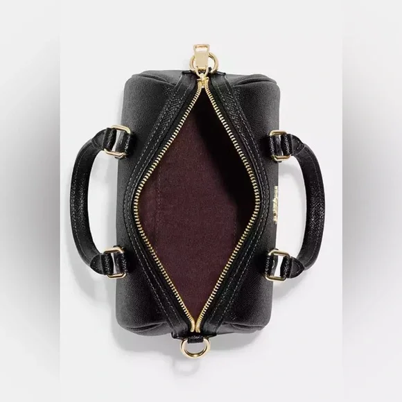 Coach mini Rowan 
New
Black with gold hardware - Picture 16 of 16
